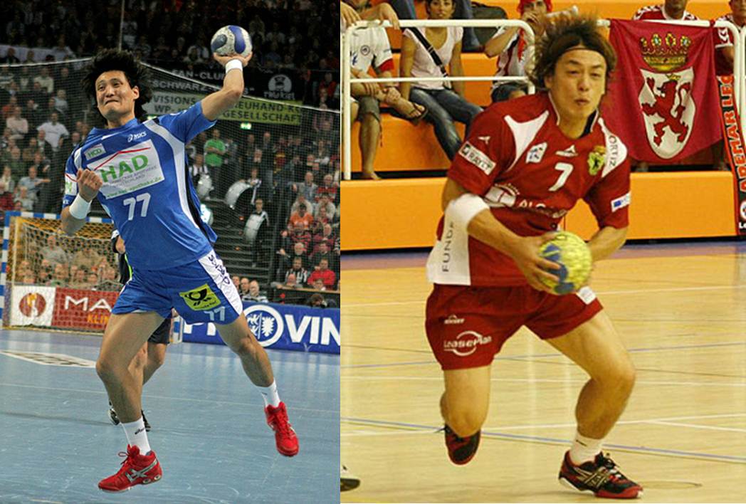 How many players are there on a handball team?