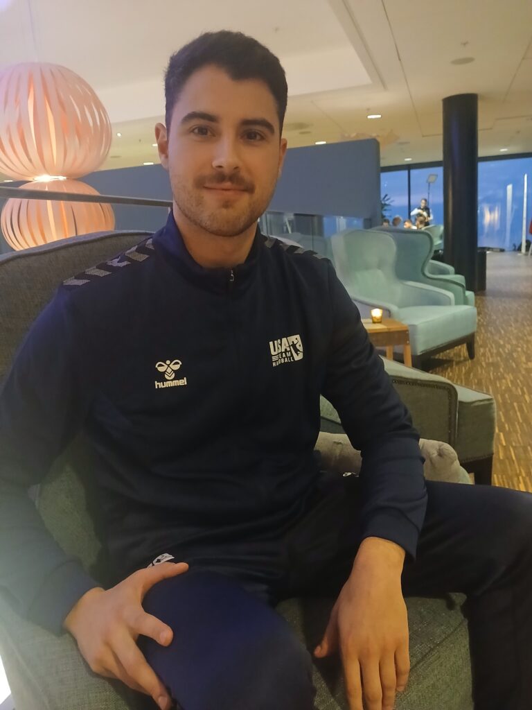 USA National Handball Team player Alex Chan