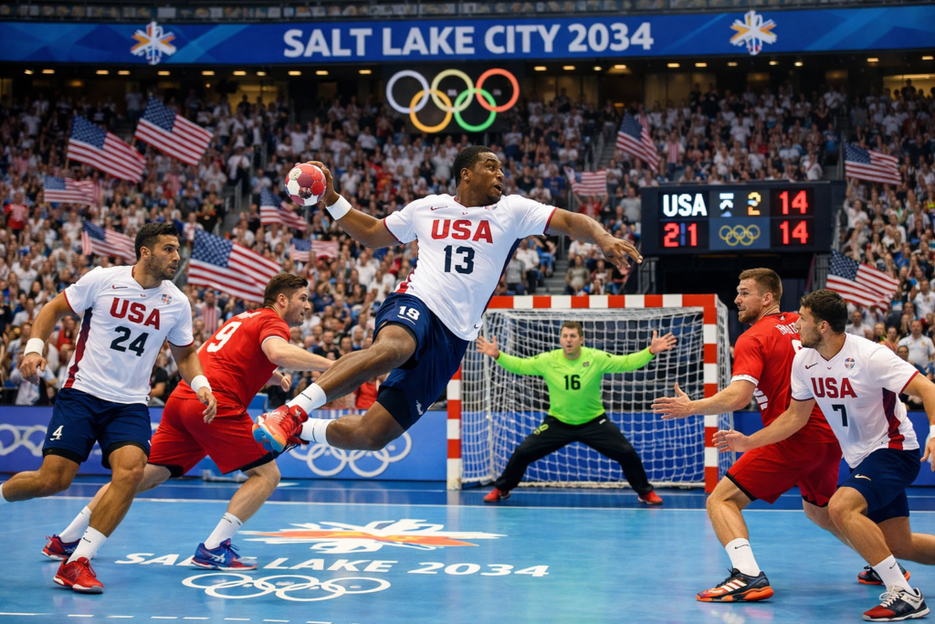 USA Team Handball at the 2034 Olympics in Salt Lake City